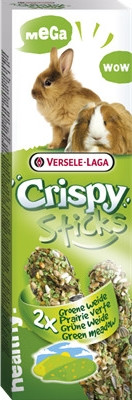 Versele Laga Crispy Mega Sticks Rabbits-Guinea Pigs "Green Meadow" 2 pieces 140 g