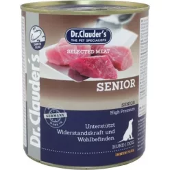   Dr.Clauder's Selected Meat Senior konzerv 800 g KARTON - 6 db
