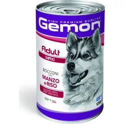 Gemon Dog konzerv Adult Maxi Marha & Rizs 1250 g 