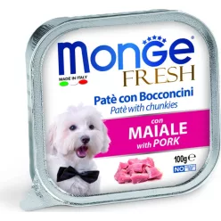 Monge Dog Fresh Paté&Chunkies sertés 100 g 