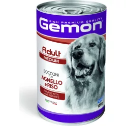 Gemon Dog konzerv Adult Medium Bárány & Rizs 1250 g