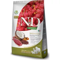  N&D Quinoa Dog Skin & coat kacsa & kókusz adult medium & maxi 7 kg