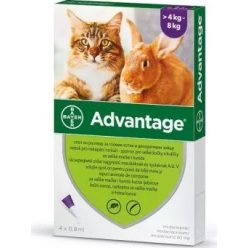 Advantage Spot On 4 kg felett 4 db
