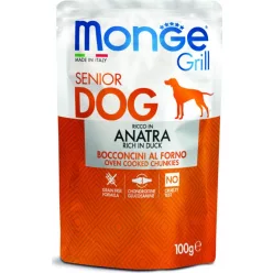 Monge Dog Grill SENIOR kacsa 100 g 