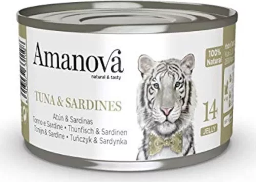 AmaNova Cat P14 Canned Tuna & Sardines Jelly 70 g