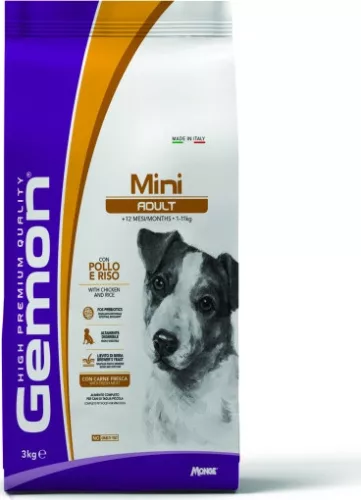Gemon Dog Mini Adult Csirke-rizs 3 kg 