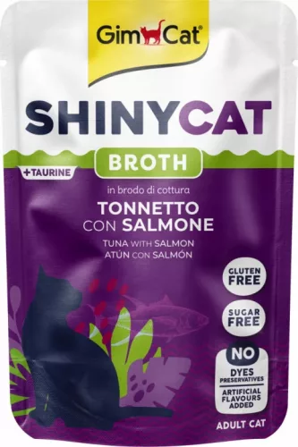  GimCat Shinycat Pollo macskáknak tonhal lazac 70 g