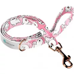 April&June Szamojéd rózsaszín póráz