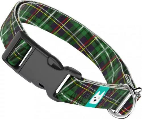 April&June Klasszikus Zöld Kockás nyakörv