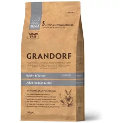   GRANDORF Rabbit and Potato Adult Medium and Maxi száraz kutyatáp 10 kg 
