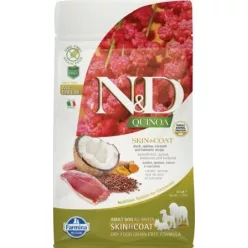 N&D Quinoa Dog Skin & coat kacsa & kókusz adult mini 800 g