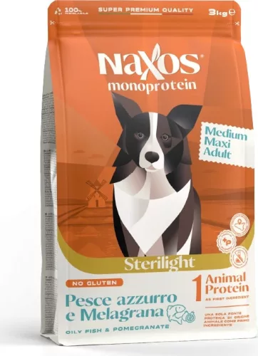 Adragna Naxos Sterilight Medium/Maxi Hal Monoprotein 3 kg