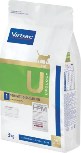 Virbac HPM DIET CAT Urology Struvite Dissolution 3 kg