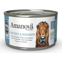 AmaNova Cat P20 Canned Chicken & Shrimps Broth 70 g