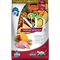 N&D Tropical Selection Cat Chicken adult 4 + 1 kg