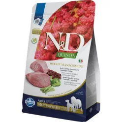   N&D Quinoa Dog Weight Management Adult Medium/Large bárány 2,5 kg