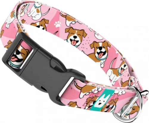 April&June Jack Russel Terrier rózsaszín nyakörv