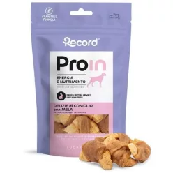   RECORD ProIn Jutalomfalat Kutyáknak Delizie Nyúl és Alma 75 g