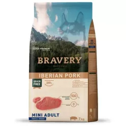 Bravery Iberian Pork Mini Adult Small Breeds kutyatáp 7 kg 