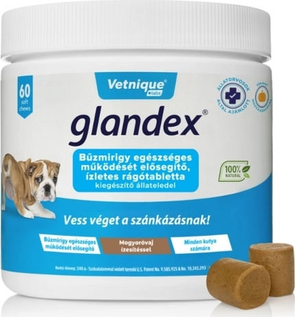 Glandex 240 g 60 db rágótabletta