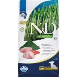 N&D Spirulina Dog bárány puppy mini 2 kg 