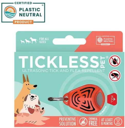 TICKLESS PET Narancs ultrahangos kullancsriasztó