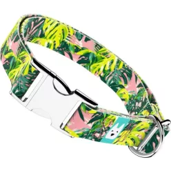 April&June Monstera Levelek rózsaszín nyakörv