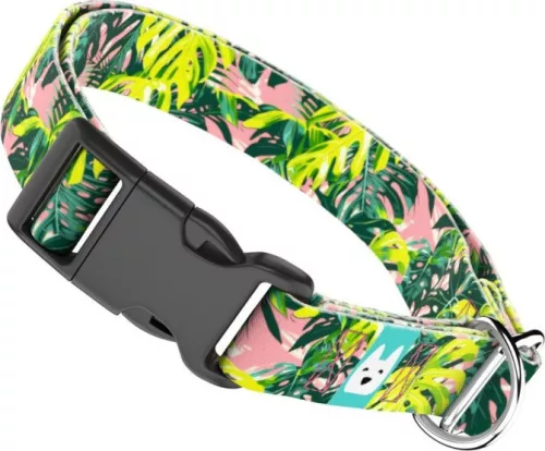 April&June Monstera Levelek rózsaszín nyakörv