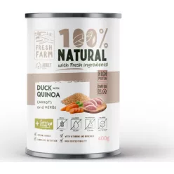   Fresh Farm Coarse pate with duck, quinoa, carrots & herbs 400 g
