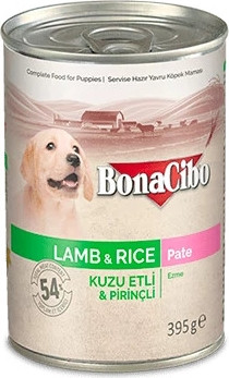 Bonacibo Canned Puppy Pate Lamb & Rice 400 g