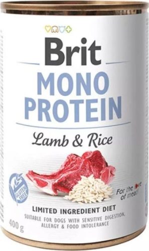 Brit Mono Protein Lamb & Brown Rice 400 g