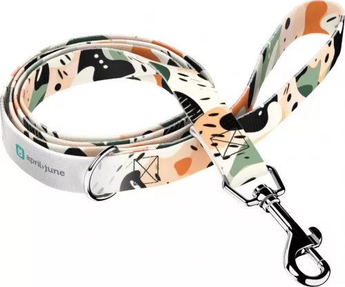 April&June Pasztel, Oliva, Rózsaszín Kamuflázs póráz