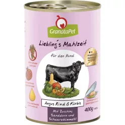   GranataPet Liebling's Mahlzeit Angus marha és sütőtök konzerv 400 g