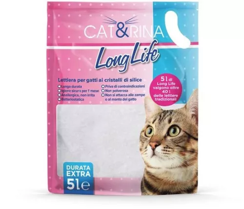 CAT RINA LongLife szilikagél macskaalom 5 l