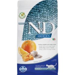 N&D Cat Ocean hering, sütőtök & narancs adult 1,5 kg