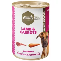 Amity Hypoallergen Lamb-Carrots Kutya Konzerv 400 g