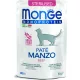 Monge Cat MONOPROTEIN Pouch Paté STERILISED marha 85 g  KARTON - 4 db