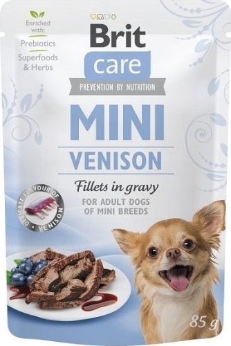 Brit Care Mini Venison fillets in gravy 85 g