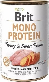 Brit Mono Protein Turkey & Sweet Potato 400 g