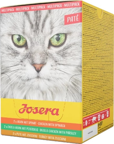 Josera alutasakos macska eledel Multipack Paté (doboz) 6 x 85 g