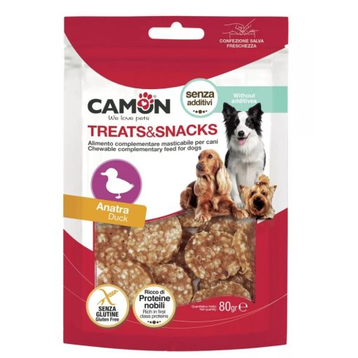 Camon snack ízletes kacsás rizses érmék 80g