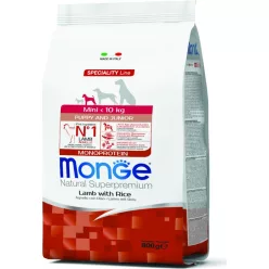 Monge Dog Speciality Line Mini Bárány & rizs - Puppy 800 g