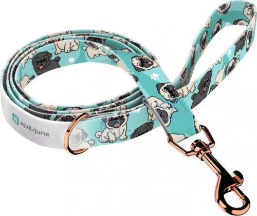 April&June Mopsz kék póráz