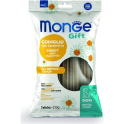 Monge GIFT Dog All Breeds SENIOR - Nyúl és kamilla 210 g 
