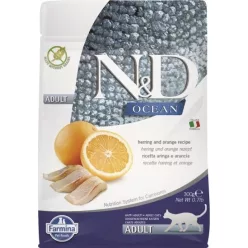 N&D Cat Ocean hering & narancs adult 300 g