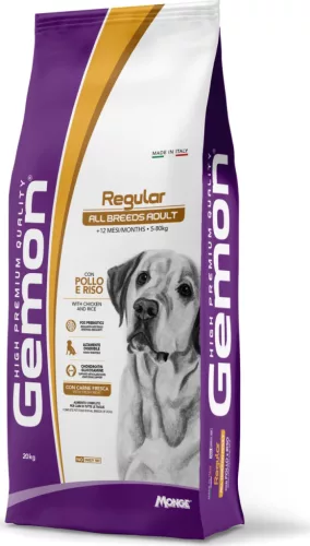 Gemon Dog Adult - Regular - Csirke-rizs 20 kg