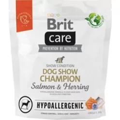   Brit Care Dog Hypoallergenic Salmon&Hering Dog Show Champion 1 kg