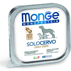 Monge Dog MONOPROTEIN Paté 100% szarvas 150 g