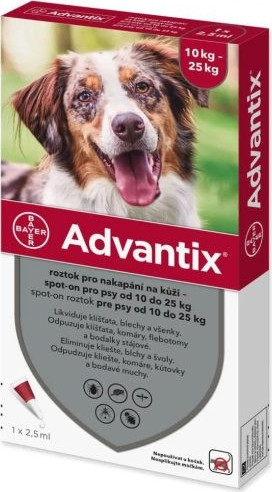 Advantix Spot On 10-25 kg 4 db
