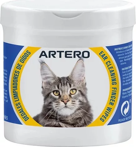 Artero macska fültisztító, ujjra húzható 